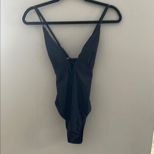 Cupshe Black One-Piece Swimsuit